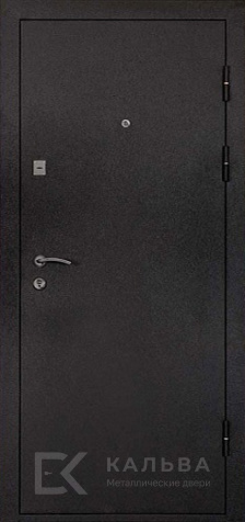 Фото «Стальная дверь порошковая графит с зеркалом и МДФ №68»